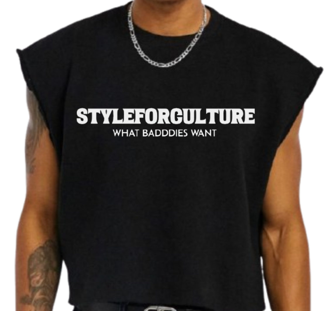 Gym Boxy Vest - STYLEFORCULTURE